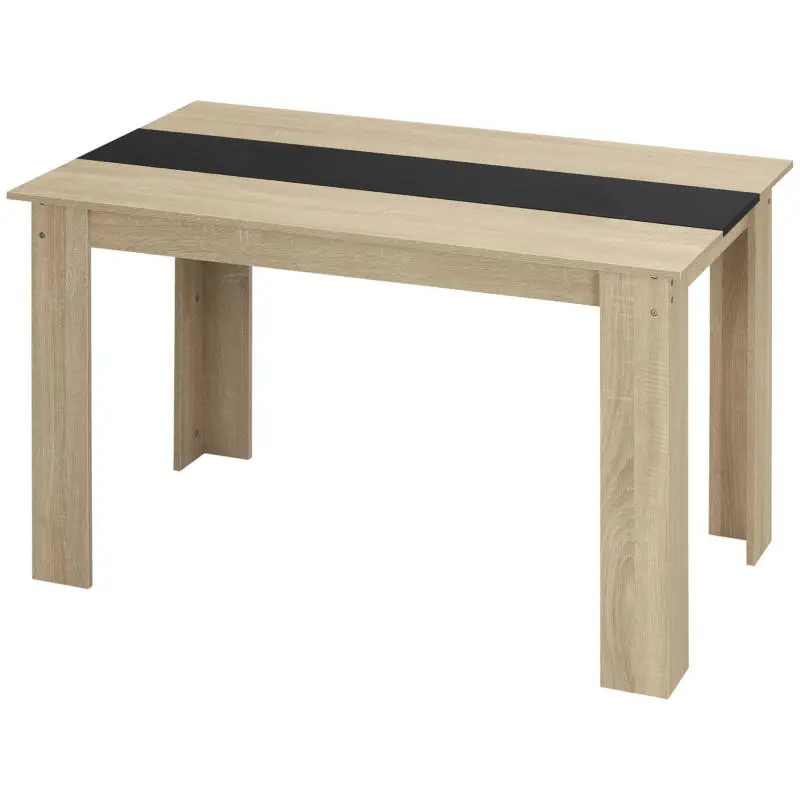 Dining Table, 120 × 69 cm, Natural Wood Effect