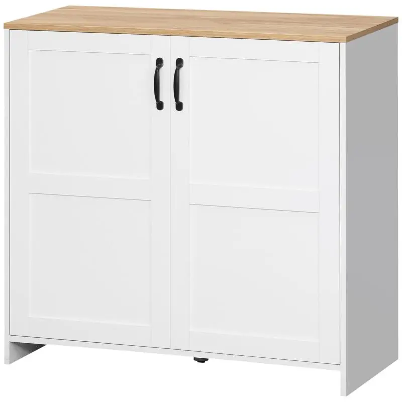 Kitchen Sideboard with 2 Doors and 2 Adjustable Shelves