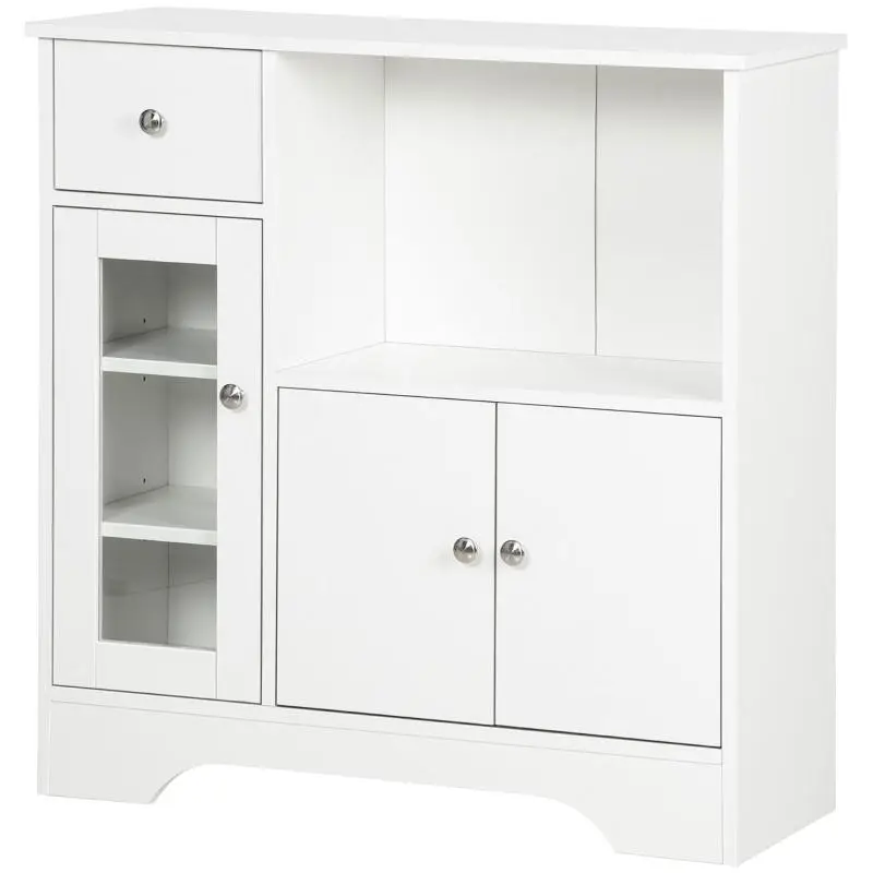 Kitchen Sideboard with Glass Door