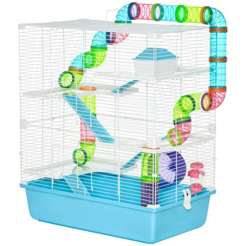 5-Level Hamster Cage with Accessories