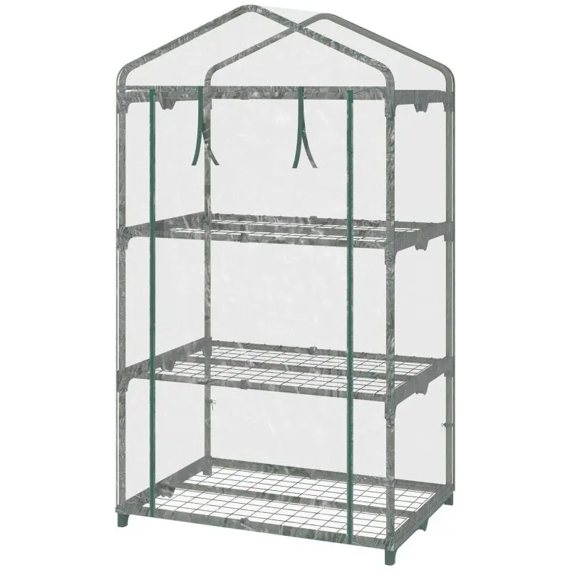 3-Tier Balcony Greenhouse, 69 cm