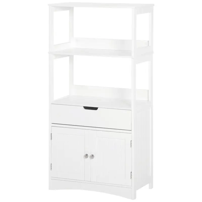 Bathroom Storage Unit with 2 Doors and Drawer