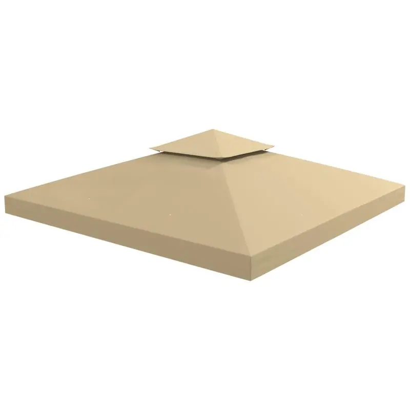 Replacement Gazebo Roof, 3 x 3 m, Beige