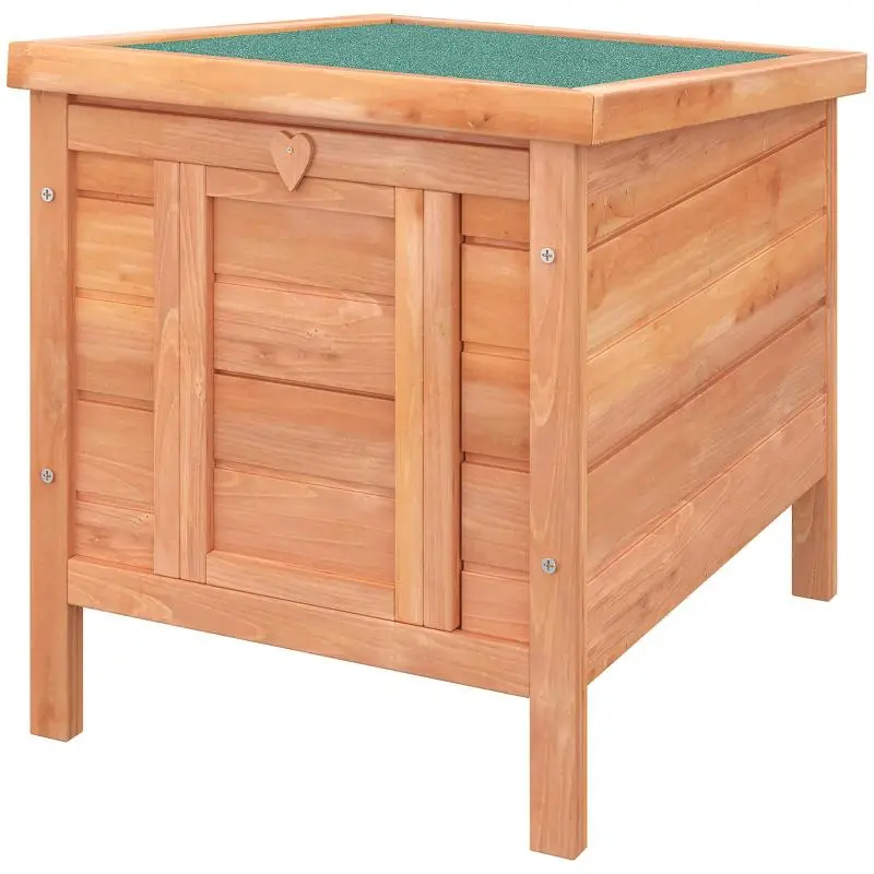 Rabbit Hutch with Opening Roof, 51 cm