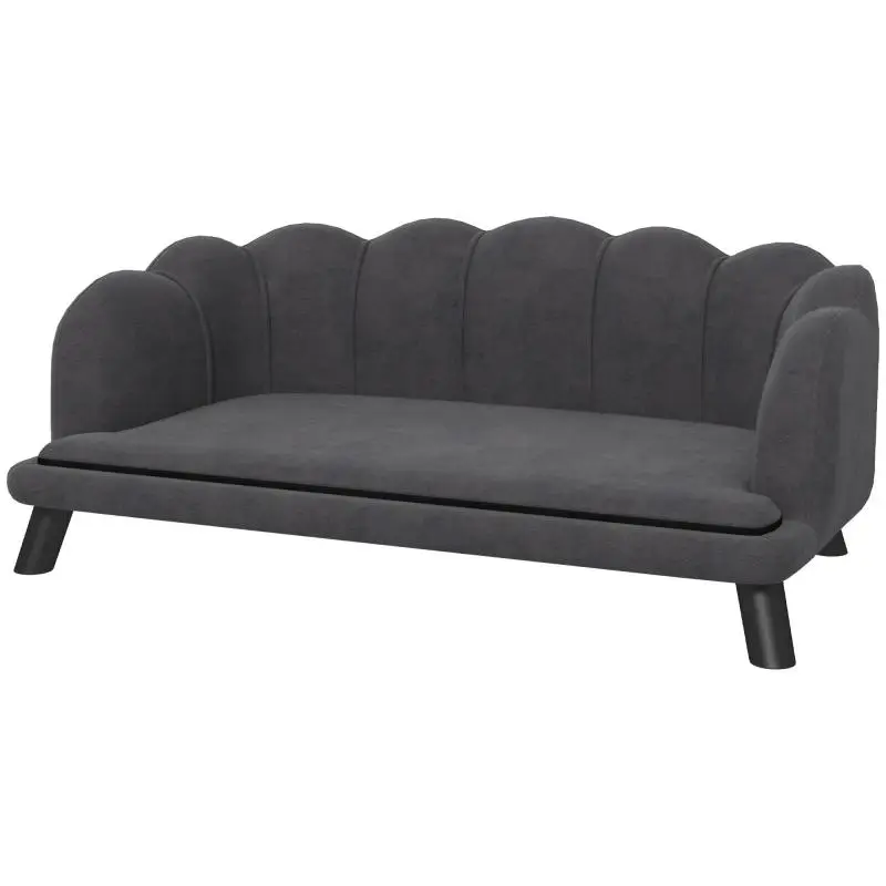 Shell-Style Dog and Cat Sofa Bed, 98.5 x 60.5 x 35.5 cm