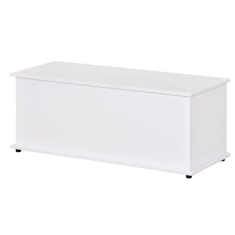 Storage Chest Bench, White