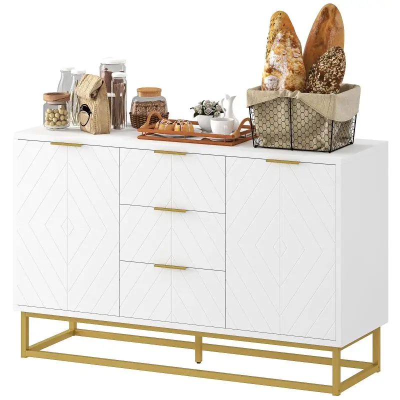 Sideboard with 2 Cupboards and 3 Drawers