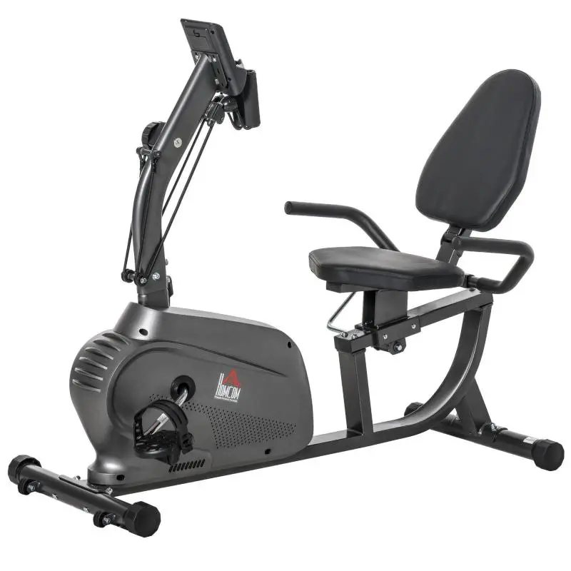Magnetic Recumbent Exercise Bike with Resistance Bands