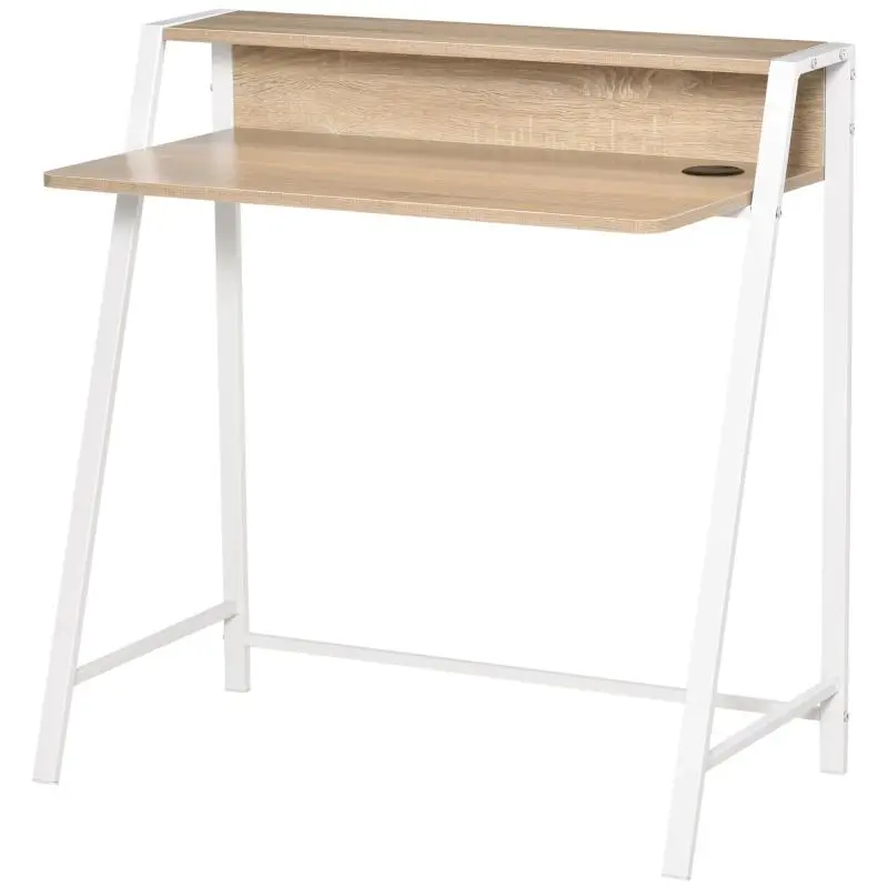 Computer Desk with Shelf, 84 × 45 cm