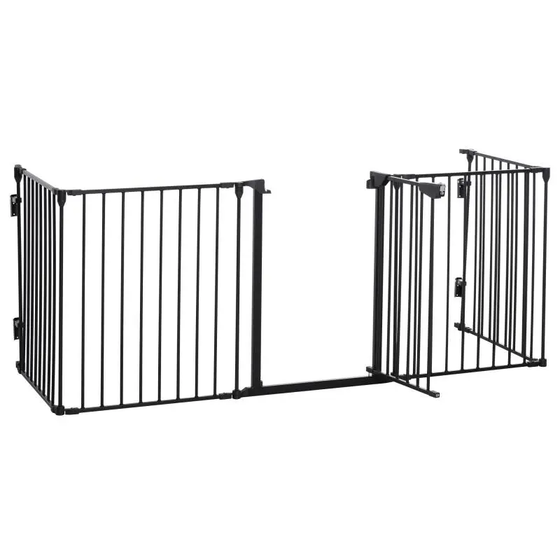 Foldable Dog Safety Gate and Playpen, 300 cm