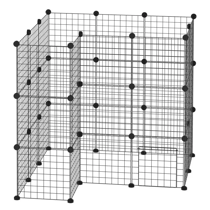 Modular 2-Level Pet Playpen, 146 x 73 x 73 cm