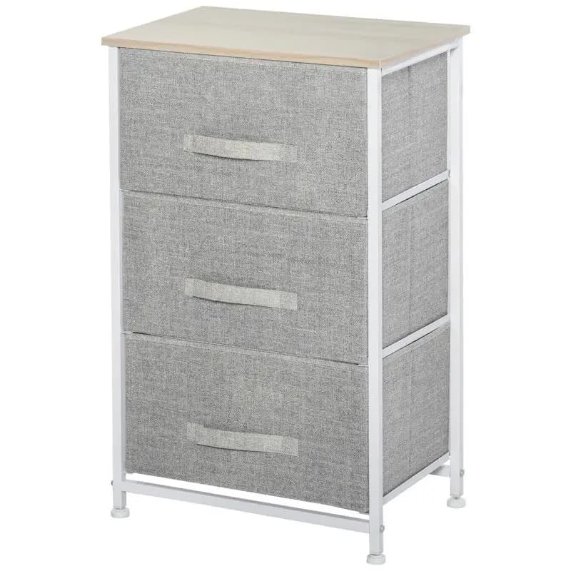 3-Drawer Storage Unit, 45 x 30 x 71 cm