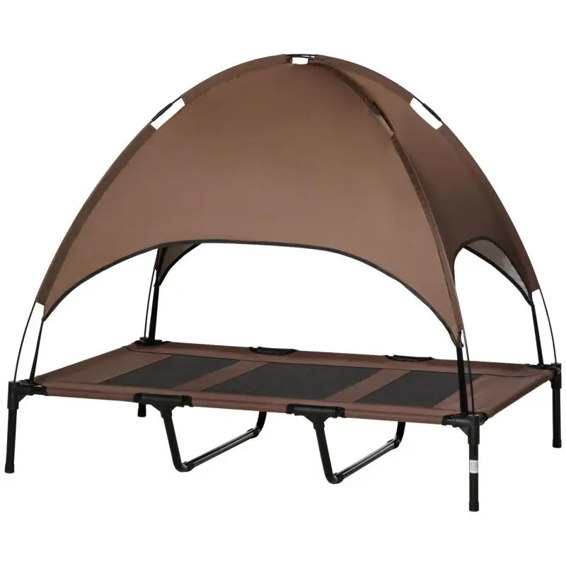 Raised Pet Bed with Canopy, 309.88 cm