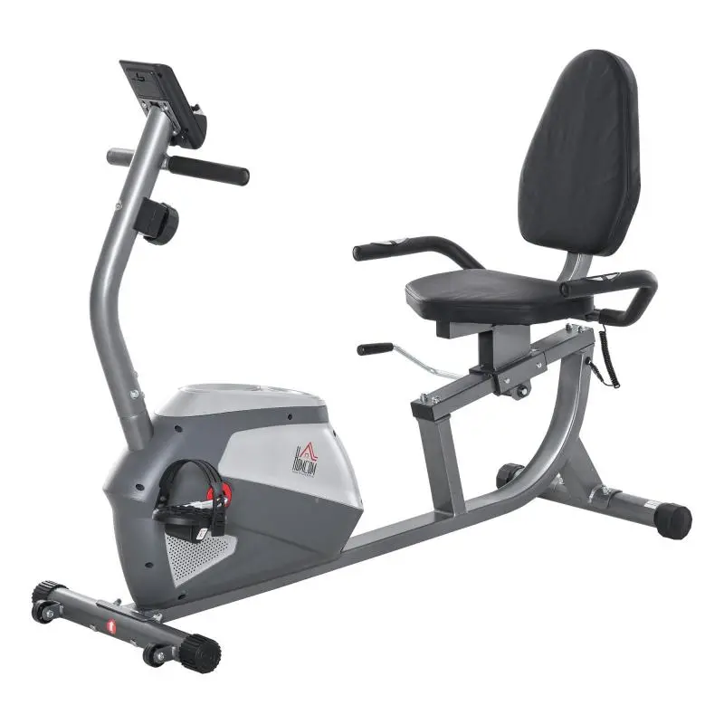 Recumbent Exercise Bike with LCD Display