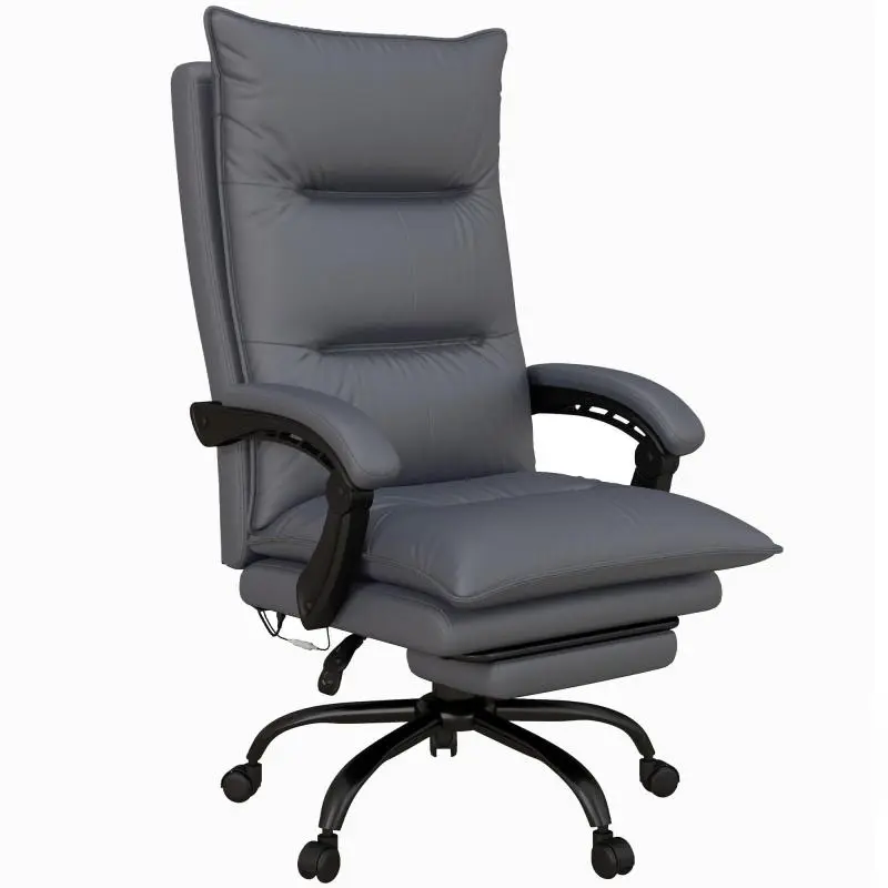 Massage Office Chair with Footrest, Up to 120 kg