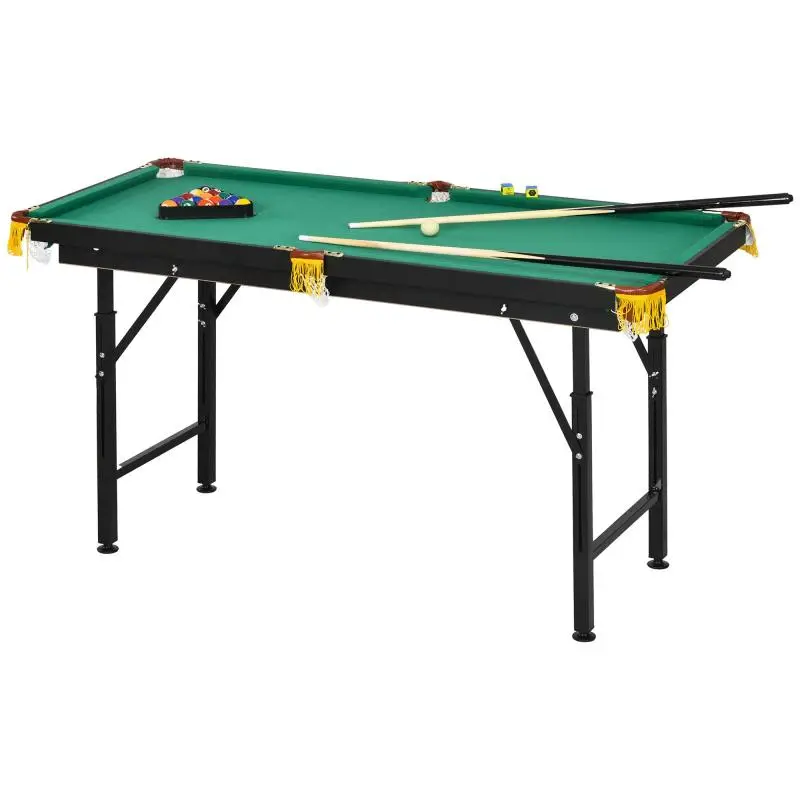Foldable Height-Adjustable Billiard Table
