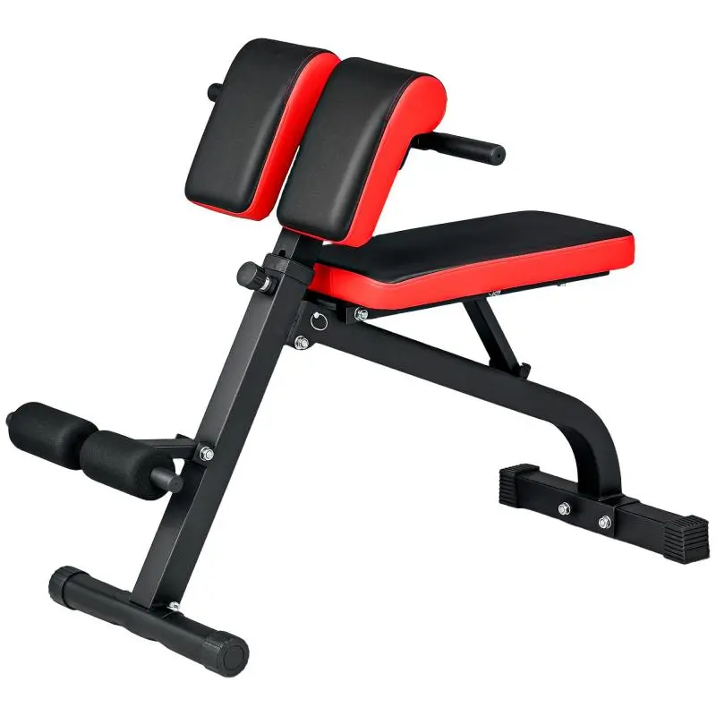 Foldable Roman Chair Hyperextension Bench