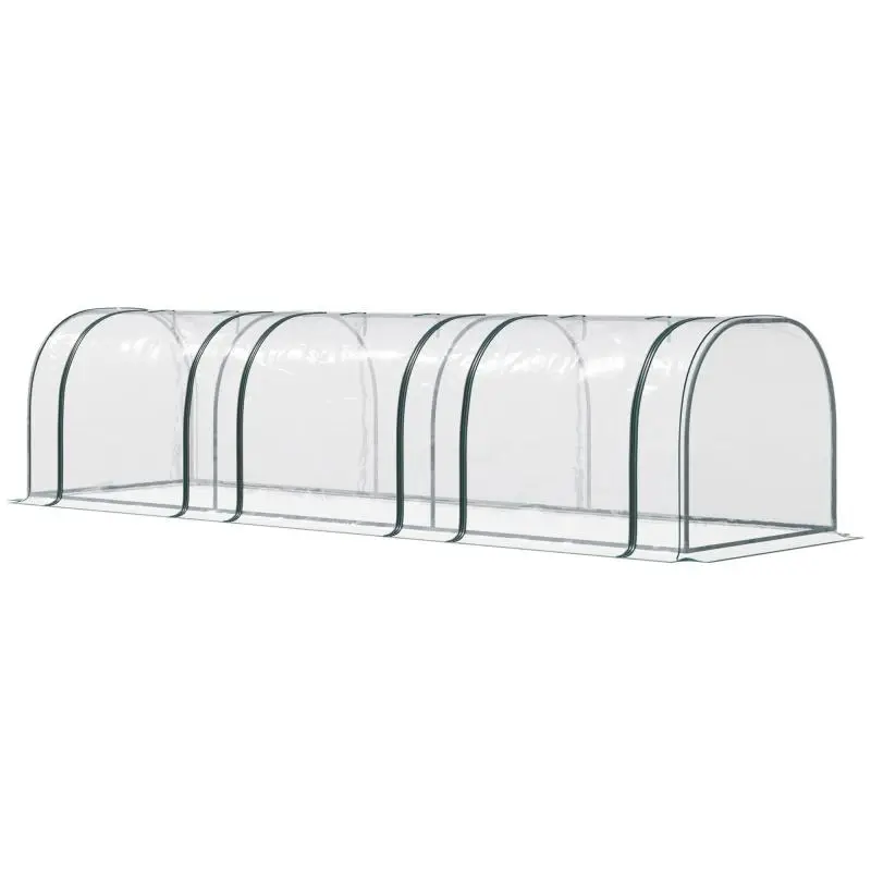 Greenhouse with Door, 350 x 100 x 80 cm
