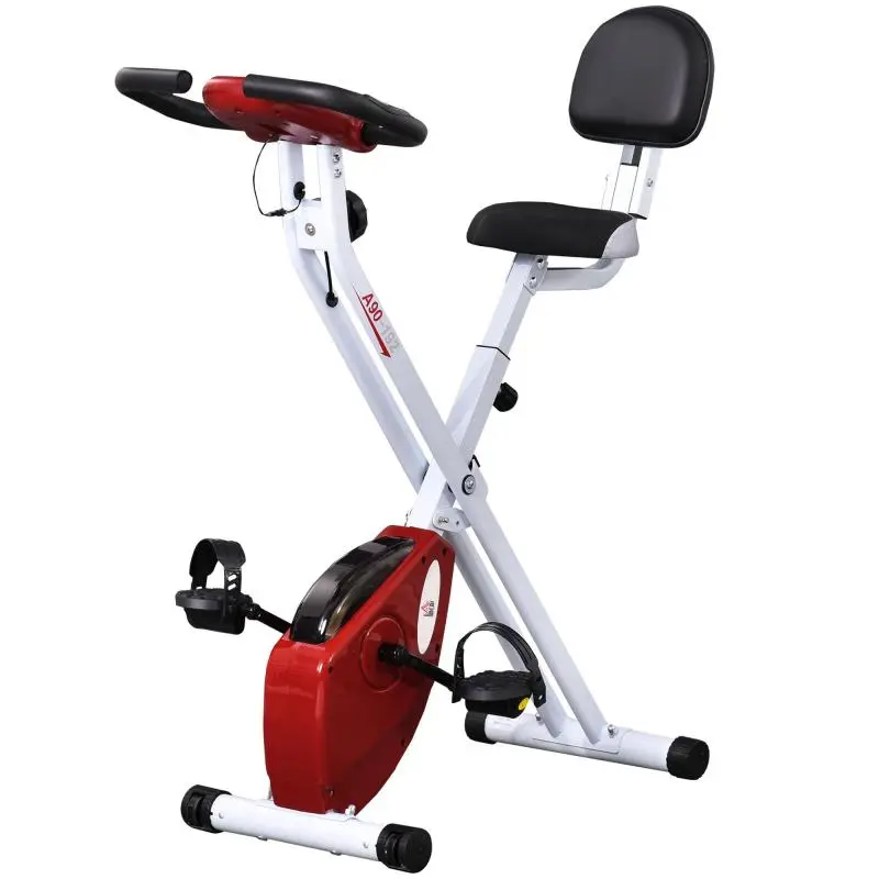 Foldable Exercise Bike With 8 Resistance Levels