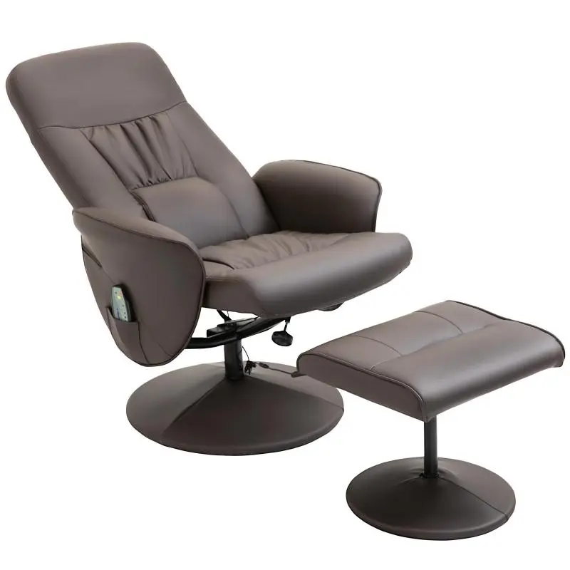 Recliner with Ottoman and 10 Massage Points