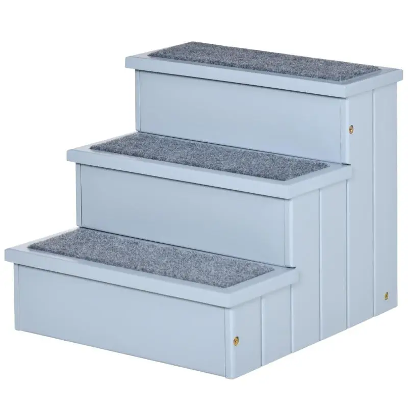 Dog Stairs with Storage, 3 Steps, 38 cm