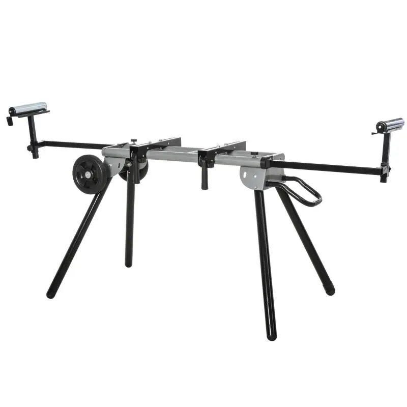 Chop Saw Stand with Adjustable Side Extension