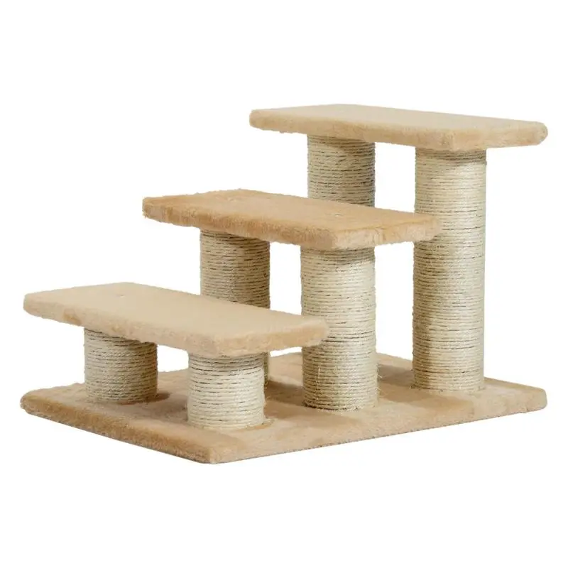 3-Step Pet Stairs, 34 cm High