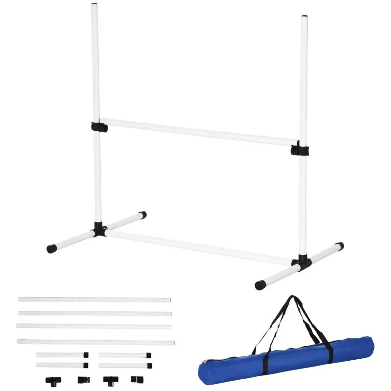 4-Piece Adjustable Dog Agility Set