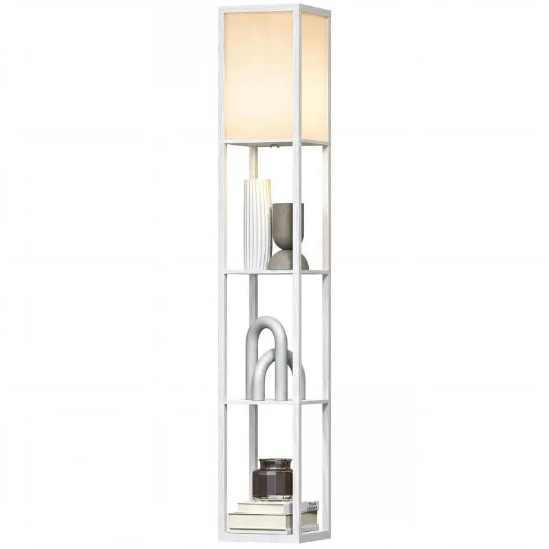Floor Lamp with Shelves, 160 cm
