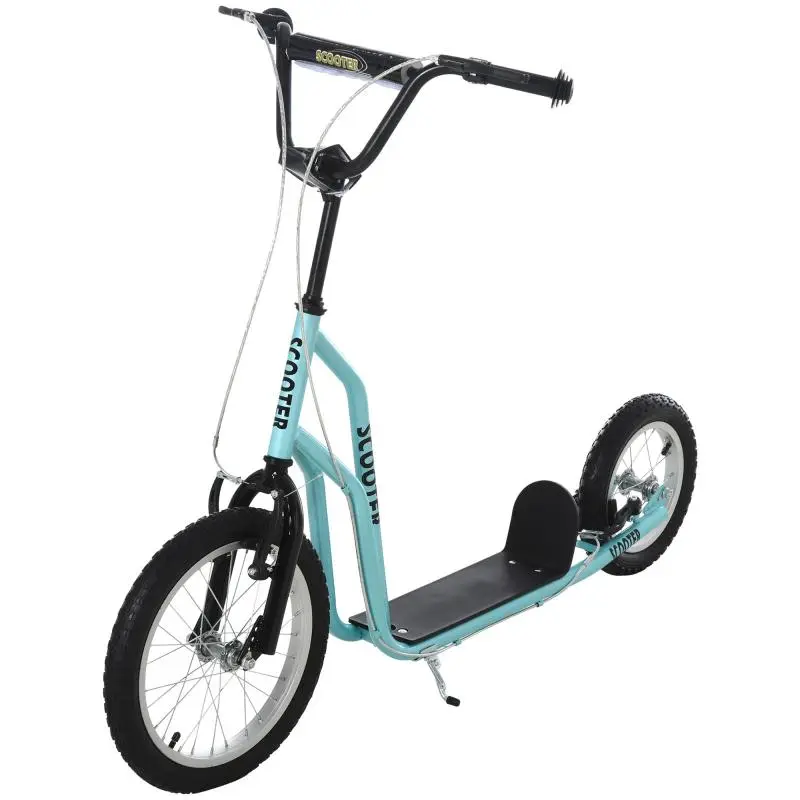 Kids Kick Scooter with Adjustable Handlebars, 16 Inch