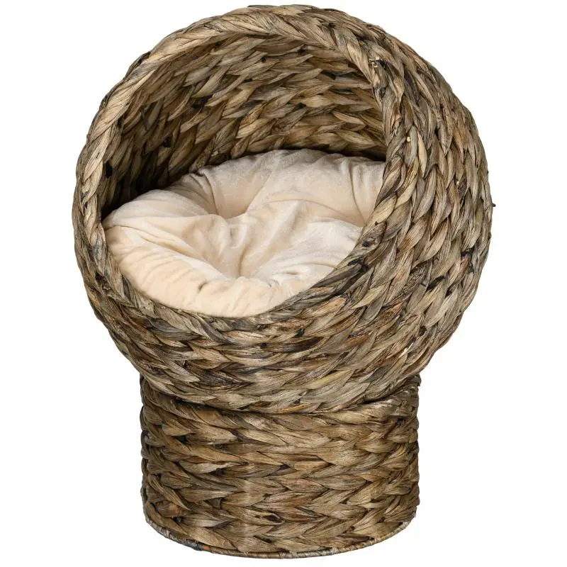 Cat Basket with Cushion, 40 cm