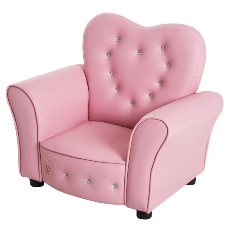 Children’s Armchair and Sofa, Pink