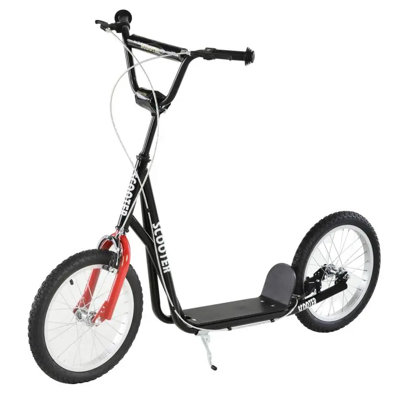 Kids Scooter with Adjustable Handlebar, Black