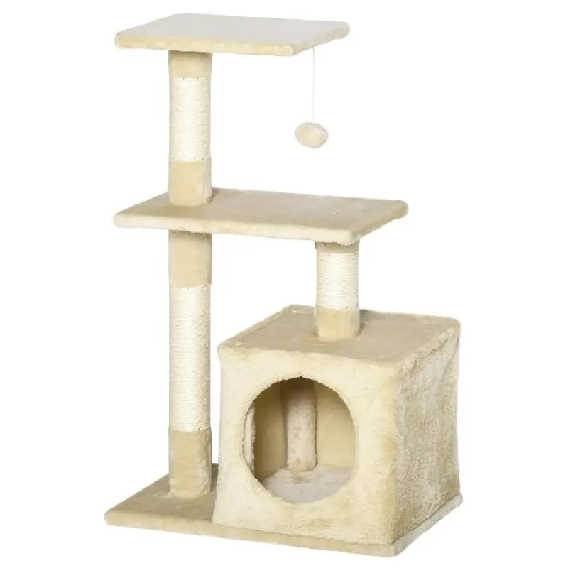Cat Tree with Sisal Posts, 81.5 cm