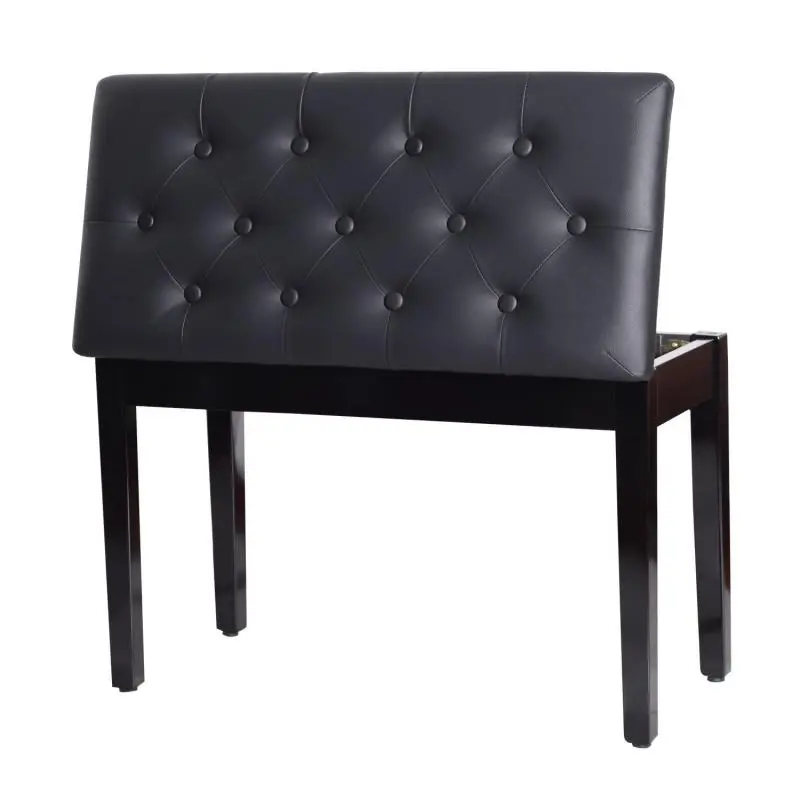 Piano Stool with Storage, 76 x 36 x 50 cm