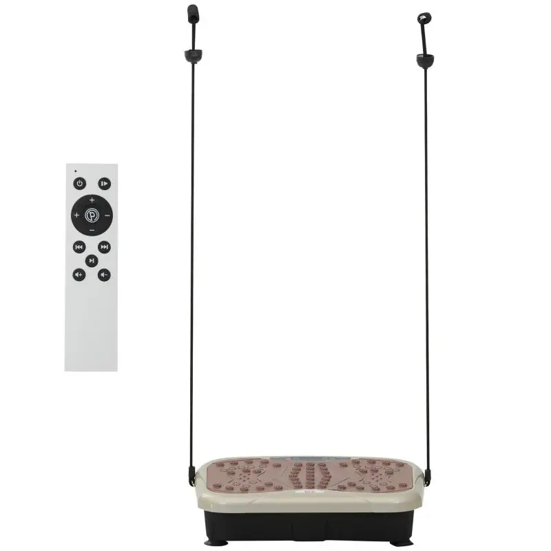 Vibration Plate Trainer, Beige, 54 × 33 × 14 cm