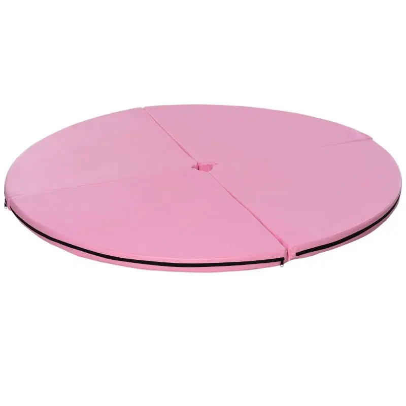 Round Pole Dance Mat, 5 cm, Pink