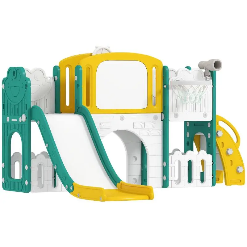 7-in-1 Toddler Slide Set, Yellow