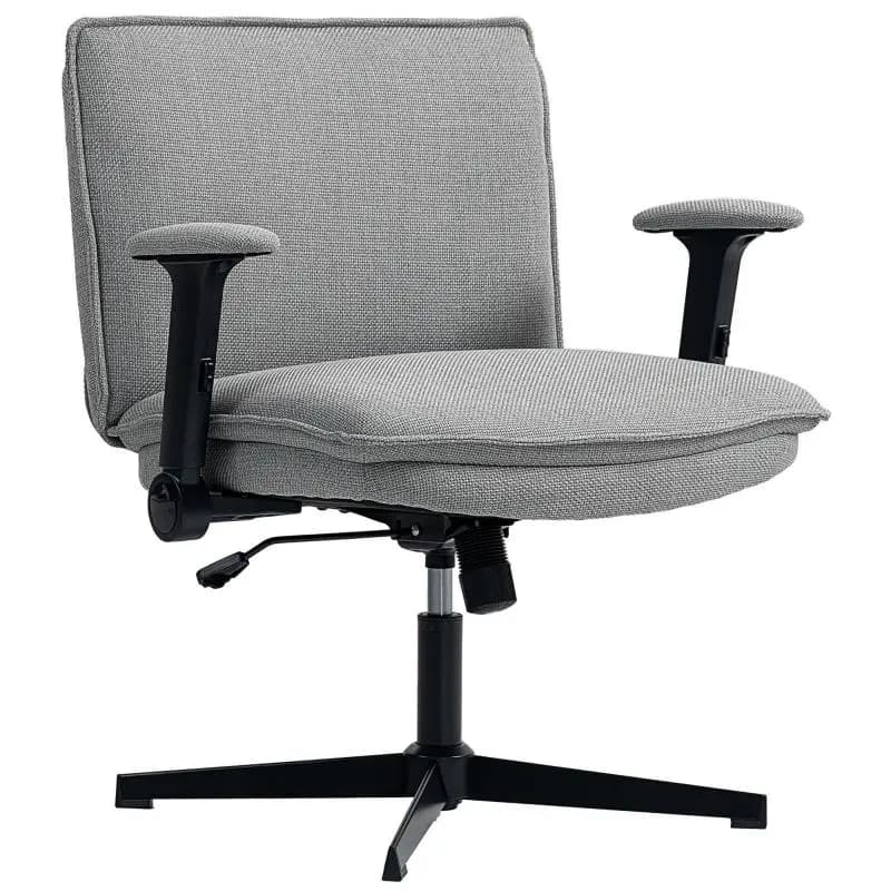 Office Chair with Flip-up Armrests and Height Adjustment