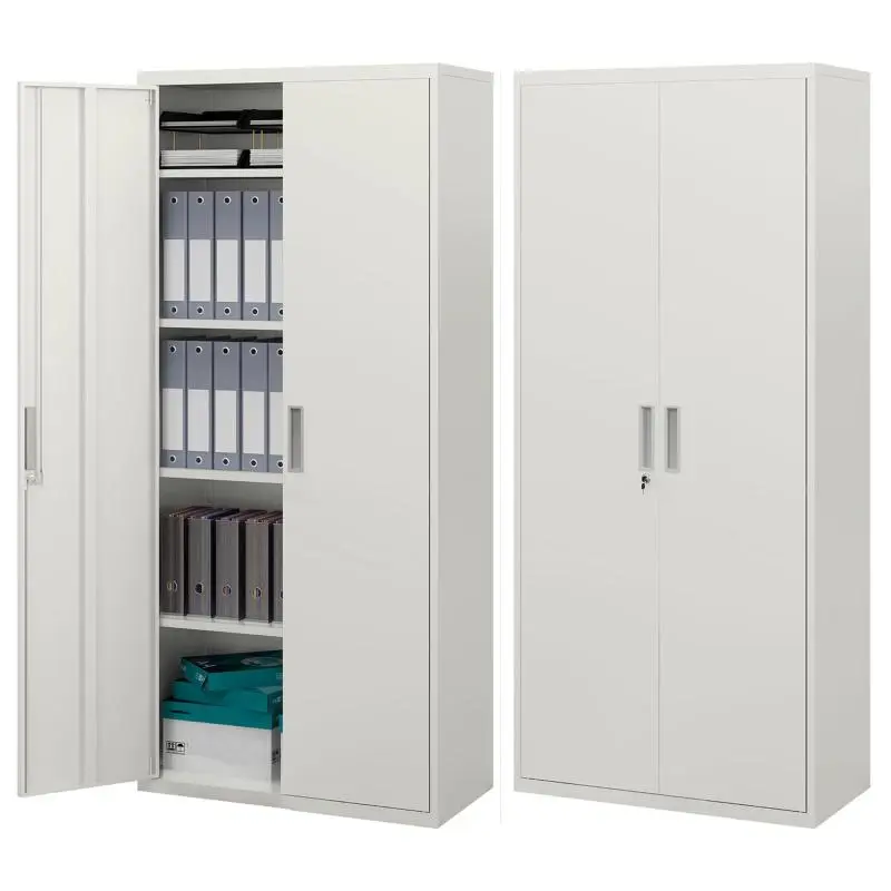 Filing Cabinet, 5 Shelves, White