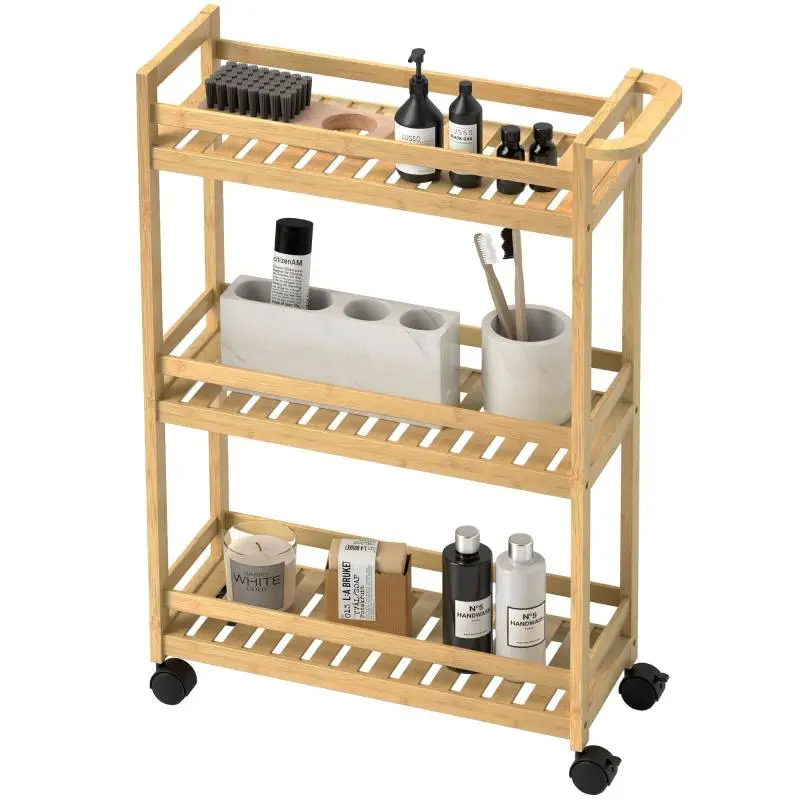 3-Tier Serving Trolley, 55 x 20 x 75 cm
