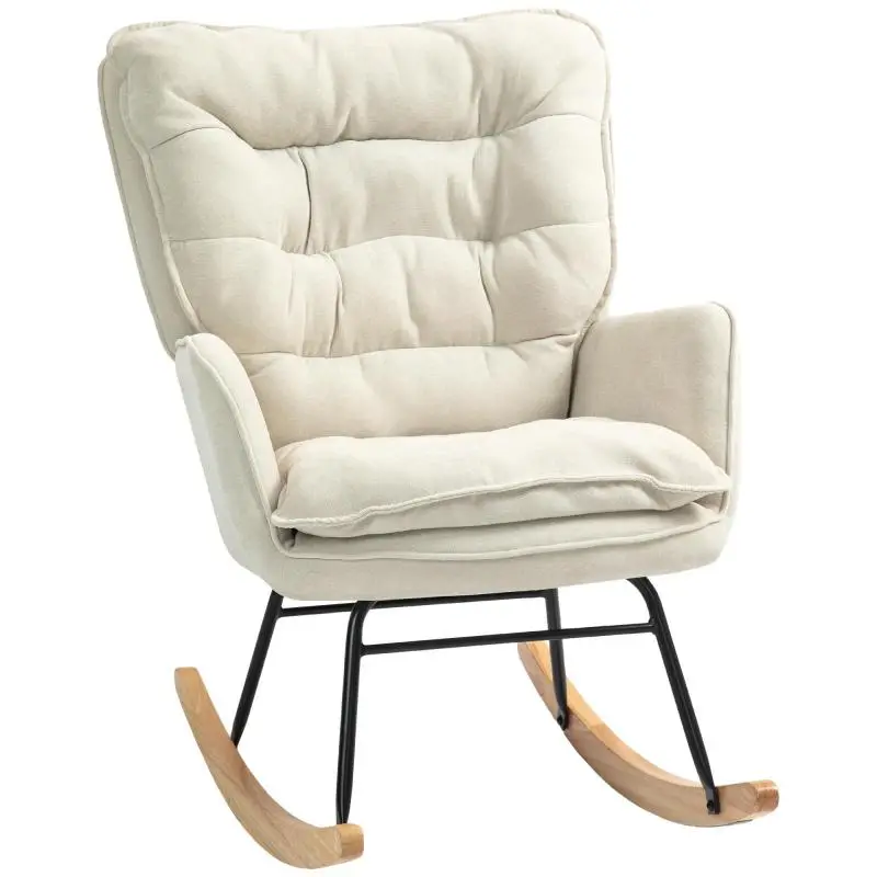 Rocking Chair, Beige