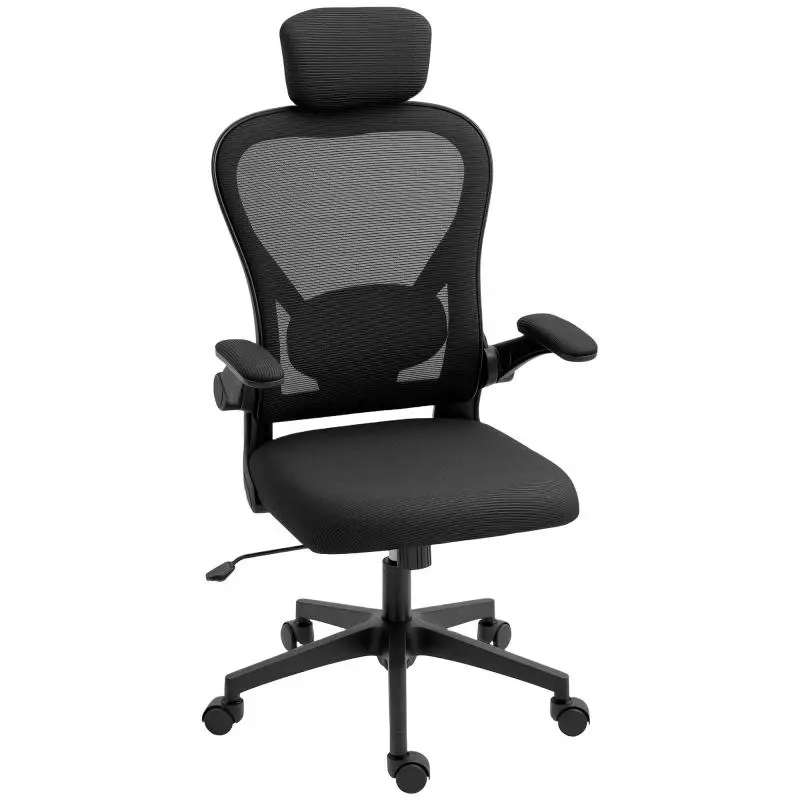 Ergonomic Office Chair with Flip-Up Armrests
