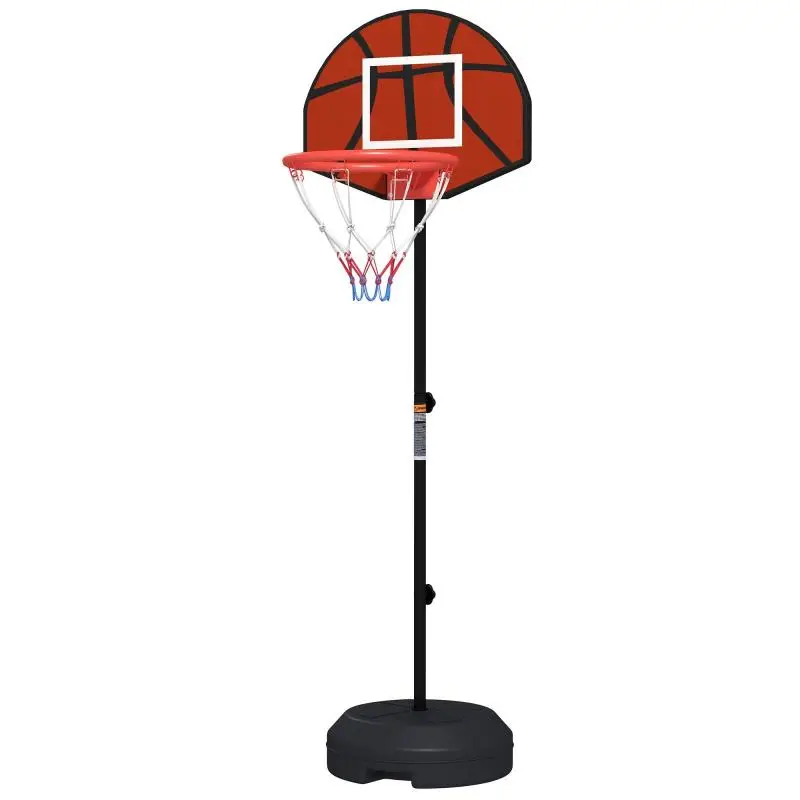 Basketball Stand with Magnetic Dartboard, 129–179 cm