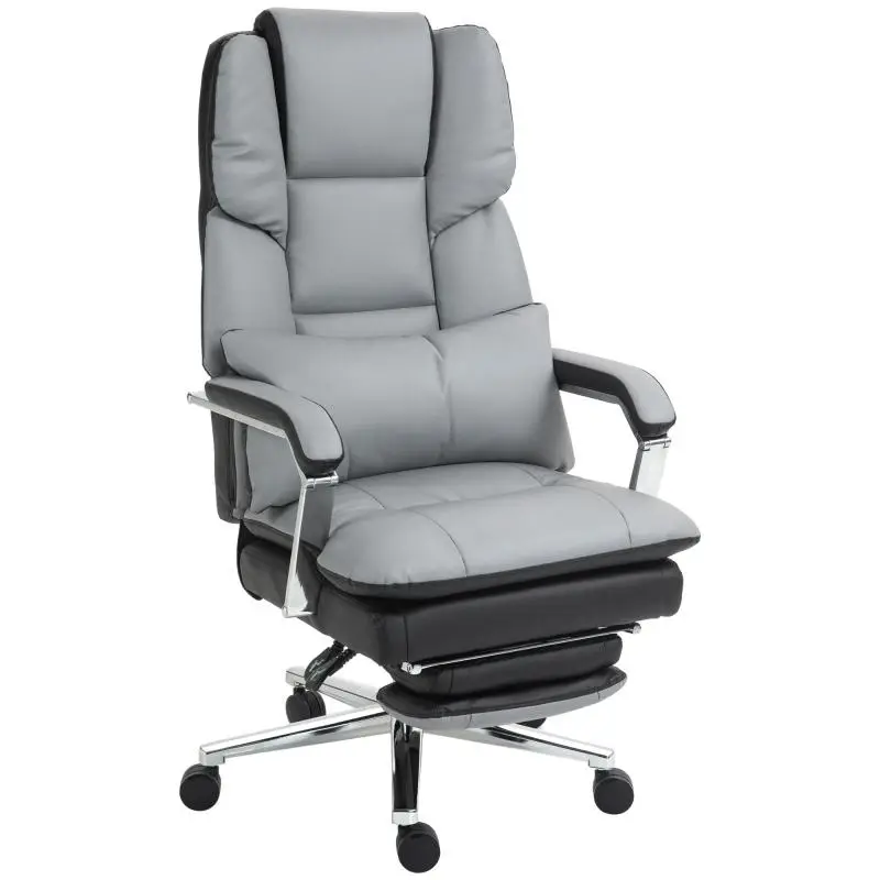Ergonomic Office Chair with Footrest