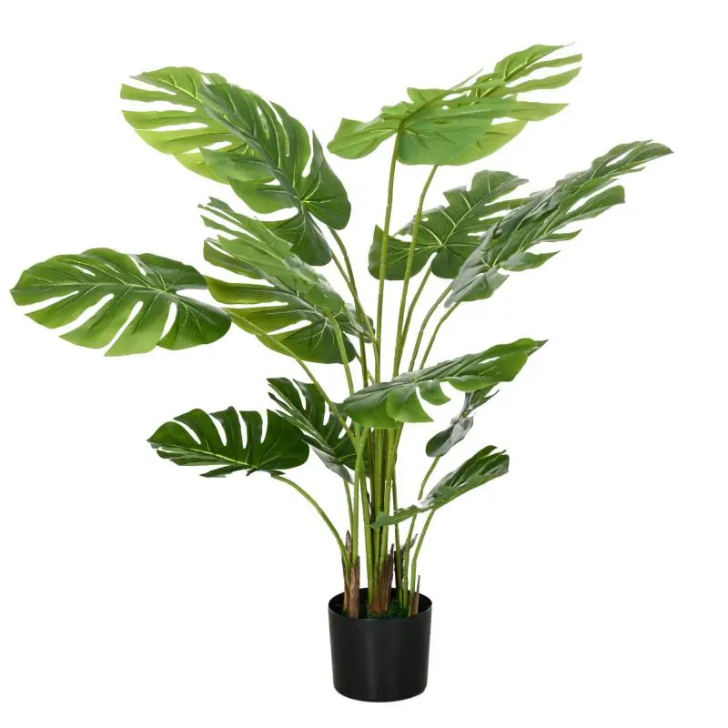 Artificial Monstera Deliciosa Plant, 120 cm