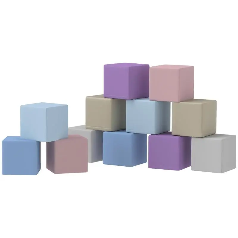 Soft Building Blocks, 12 Cubes