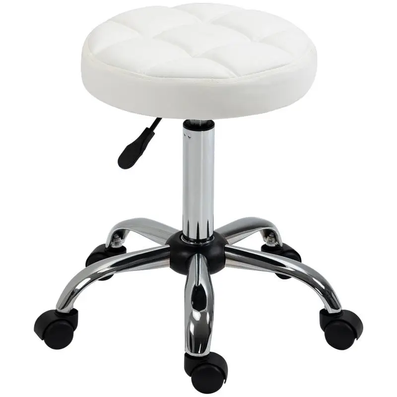 Height-Adjustable Swivel Stool