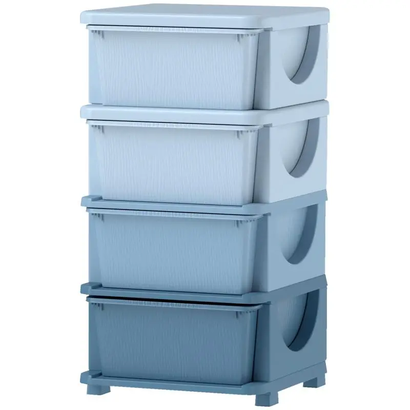 Children’s Storage Tower with 4 Drawers