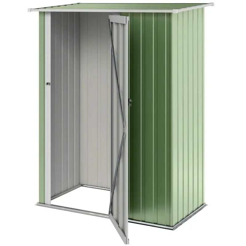 Metal Garden Shed 142 x 86 x 189 cm